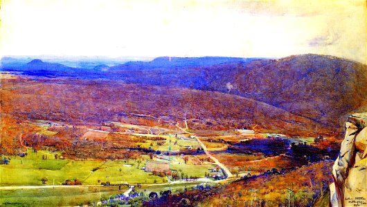 Sir Arthur Ernest Streeton (1867-1943) 137 (40739706442)