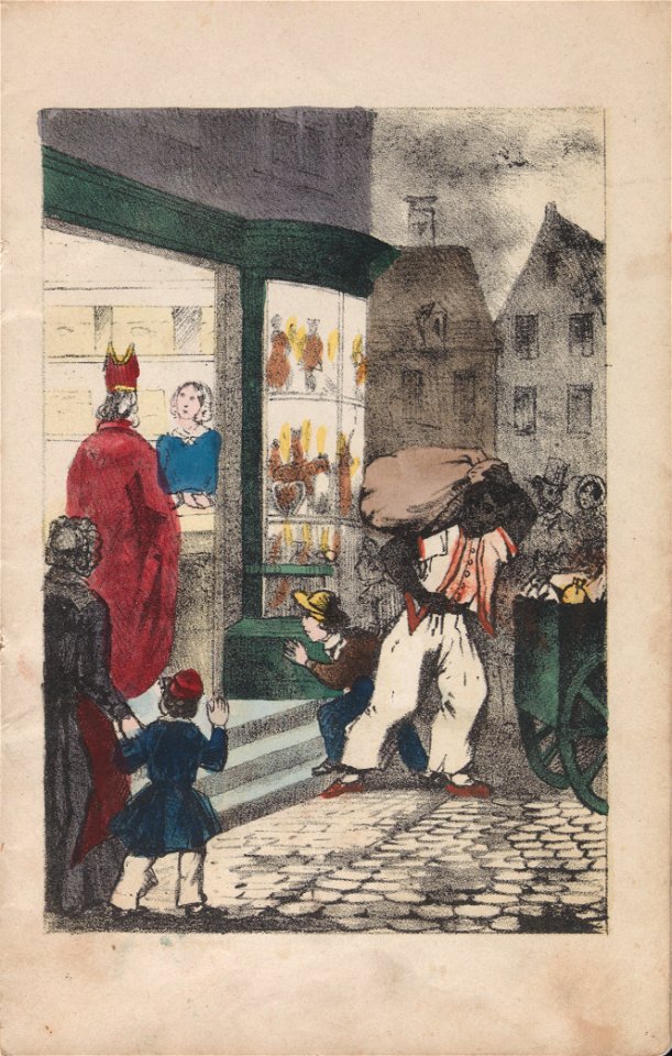 Sint Nikolaas en zijn knecht - KW GW A111695 - 005r