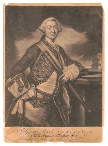 Sir George Pocock Admiral, of the Blue Squadron of His Majesty's fleet & Knight of the most honeurable Order of the Bath LCCN2003674270