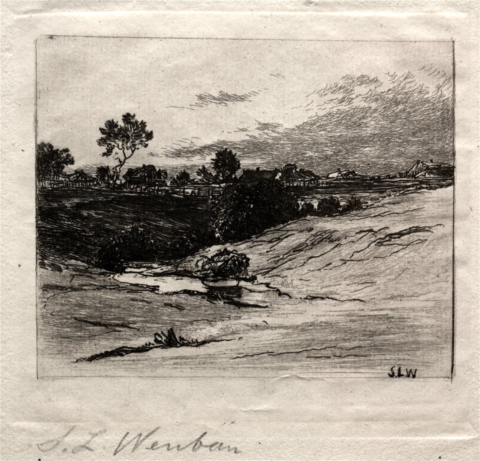 Sion Longley Wenban (American, 1848-1897) - Landscape - 1920.153 - Cleveland Museum of Art