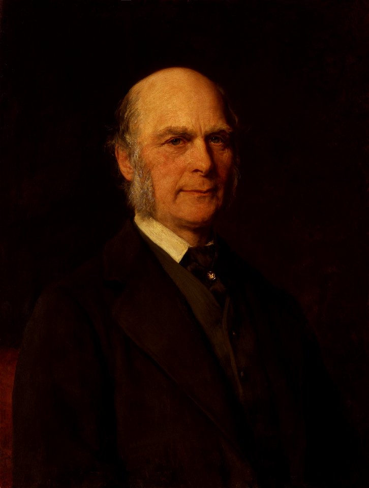Sir Francis Galton by Gustav Graef