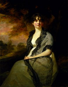 Sir Henry Raeburn - Portrait of Mrs. George Bell - 45.7 - Minneapolis Institute of Arts