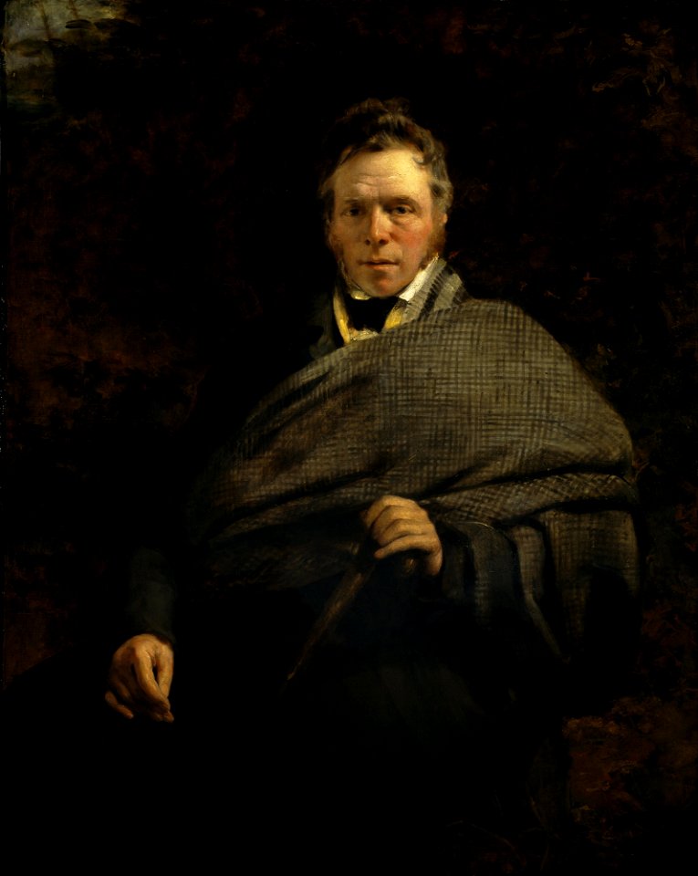 Sir John Watson Gordon - James Hogg, 1770 - 1835. Poet; 'The Ettrick Shepherd' - Google Art Project