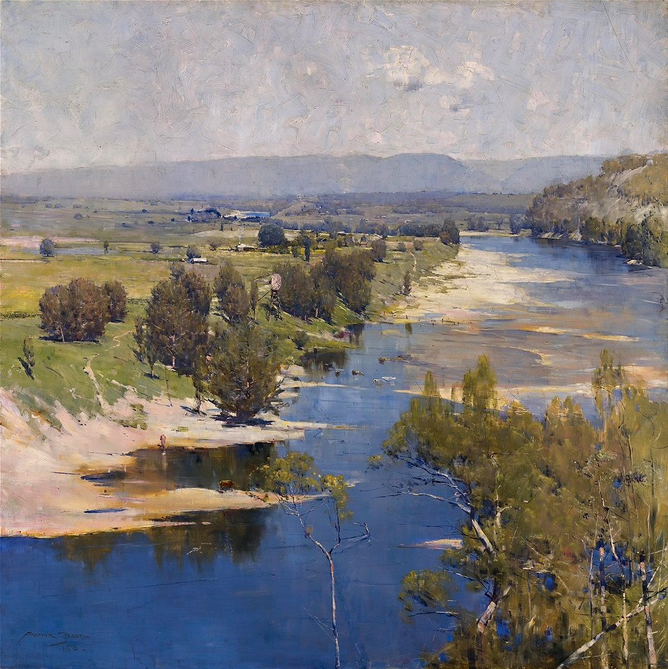 Sir Arthur Ernest Streeton (1867-1943) 009 (40739965932)