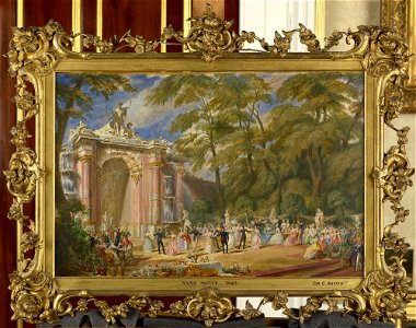 Sir George Hayter (1792-1871) - A Fête at Sanssouci - RCIN 404882 - Royal Collection