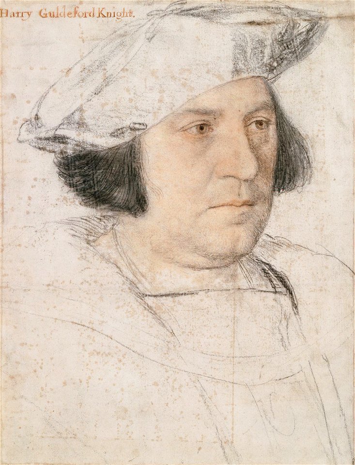Sir Henry Guildford (1) by Hans Holbein the Younger