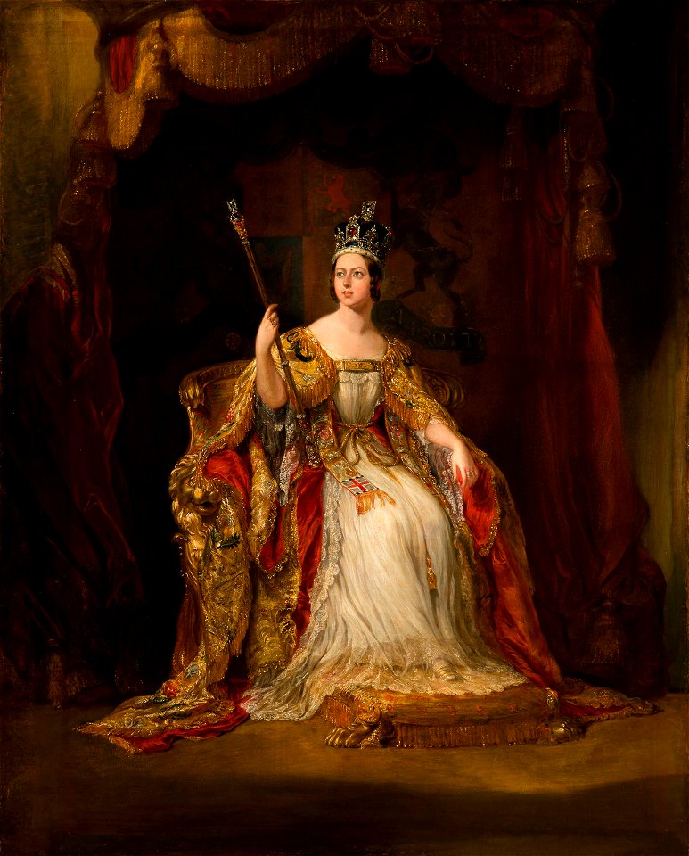 Sir George Hayter (1792-1871) - Queen Victoria (1819-1901) - RCIN 401213 - Royal Collection