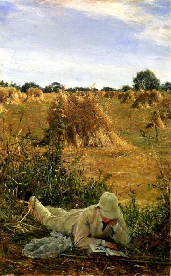 Sir Lawrence Alma-Tadema - 94 Degrees in the Shade