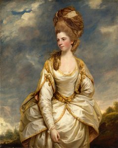 Sir Joshua Reynolds - Sarah Campbell - Google Art Project. Free illustration for personal and commercial use.