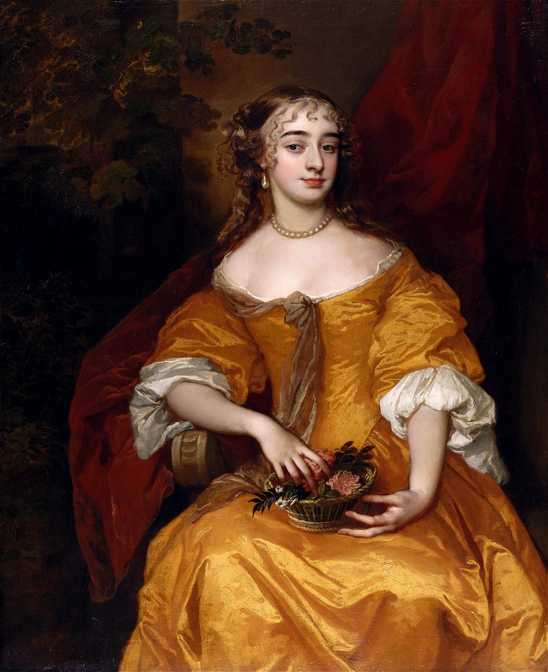 Sir Peter Lely (1618-80) - Margaret Brooke, Lady Denham (ca 1647-67) - RCIN 401212 - Royal Collection