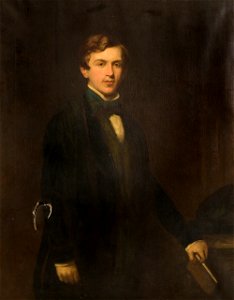 Sir Henry Mather Jackson (1831–1881), Whilst at Oxford by Thomas Henry Illidge. Free illustration for personal and commercial use.