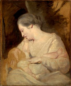 Sir Joshua Reynolds - Mrs. Richard Hoare Holding her Child - 1982.138 - Museum of Fine Arts