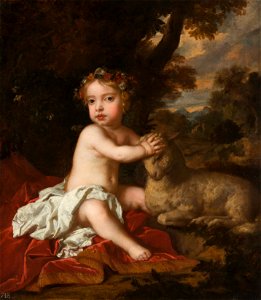 Sir Peter Lely (1618-80) - Princess Isabella (1676-81) - RCIN 401249 - Royal Collection