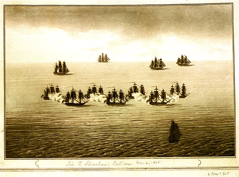 Sir R. Strachan's Action Nov 4 1805