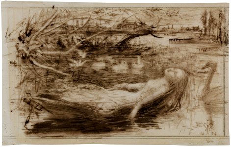 Sir John E. Millais - The Lady of Shalott - Google Art Project