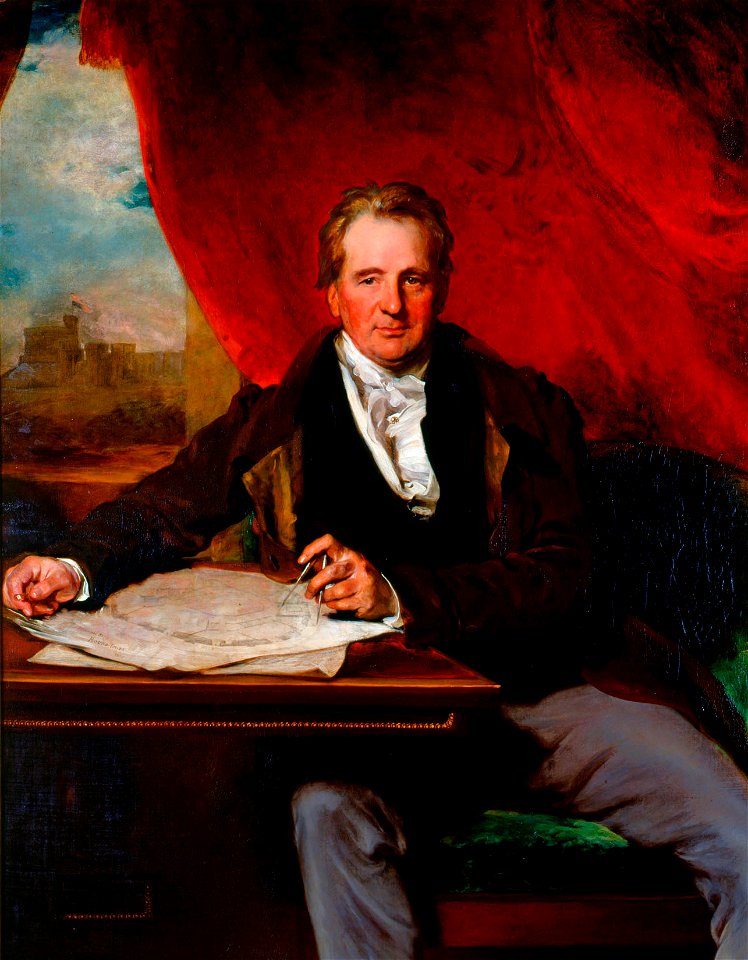 Sir Thomas Lawrence (1769-1830) - Sir Jeffry Wyatville (1766-1840) - RCIN 406994 - Royal Collection