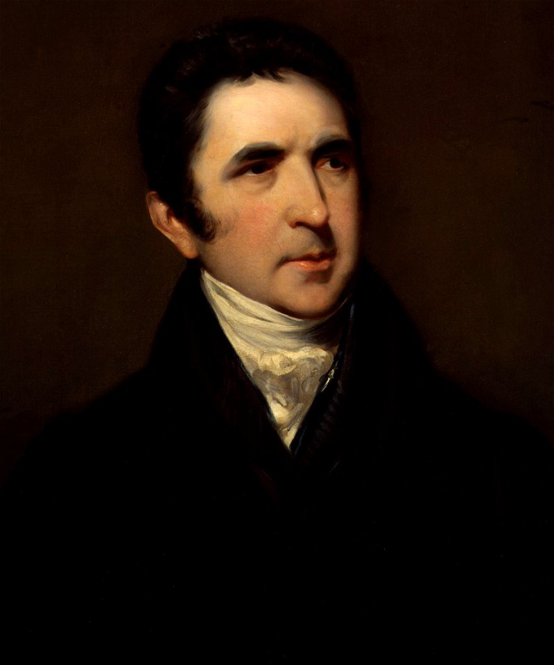 Sir John Barrow, 1st Bt by John Jackson (cropped)