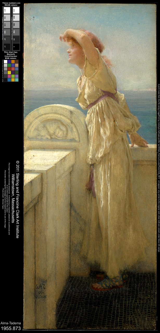 Sir Lawrence Alma-Tadema - Hopeful - 1955.873 - Clark Art Institute