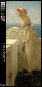 Sir Lawrence Alma-Tadema - Hopeful - 1955.873 - Clark Art Institute