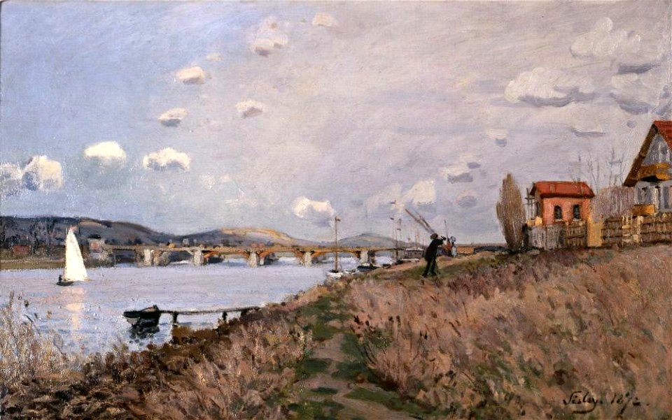 Sisley - the-bridge-at-argenteuil-1872