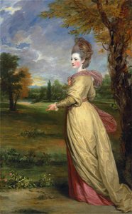 Sir joshua reynolds pra portrait of lady frances marsham later countes)