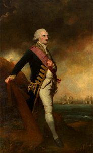 Sir Joshua Reynolds (1723-92) - George Brydges, First Lord Rodney (1719^-92) - RCIN 405899 - Royal Collection