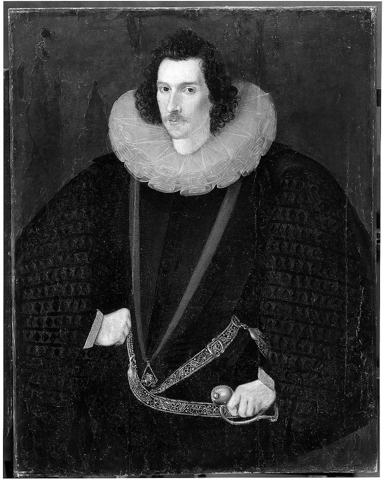 Sir William Segar - Robert Devereux, 2nd Earl of Essex, as a Knight of the Garter - 44.621 - Museum of Fine Arts
