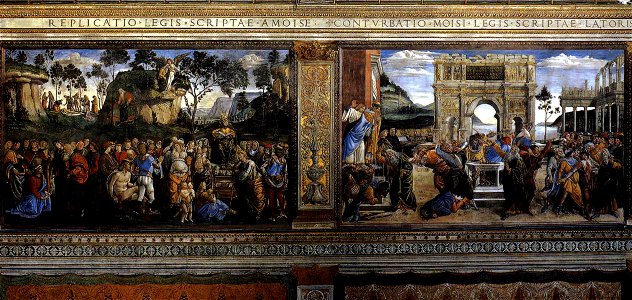 Sistina, botticelli e signorelli