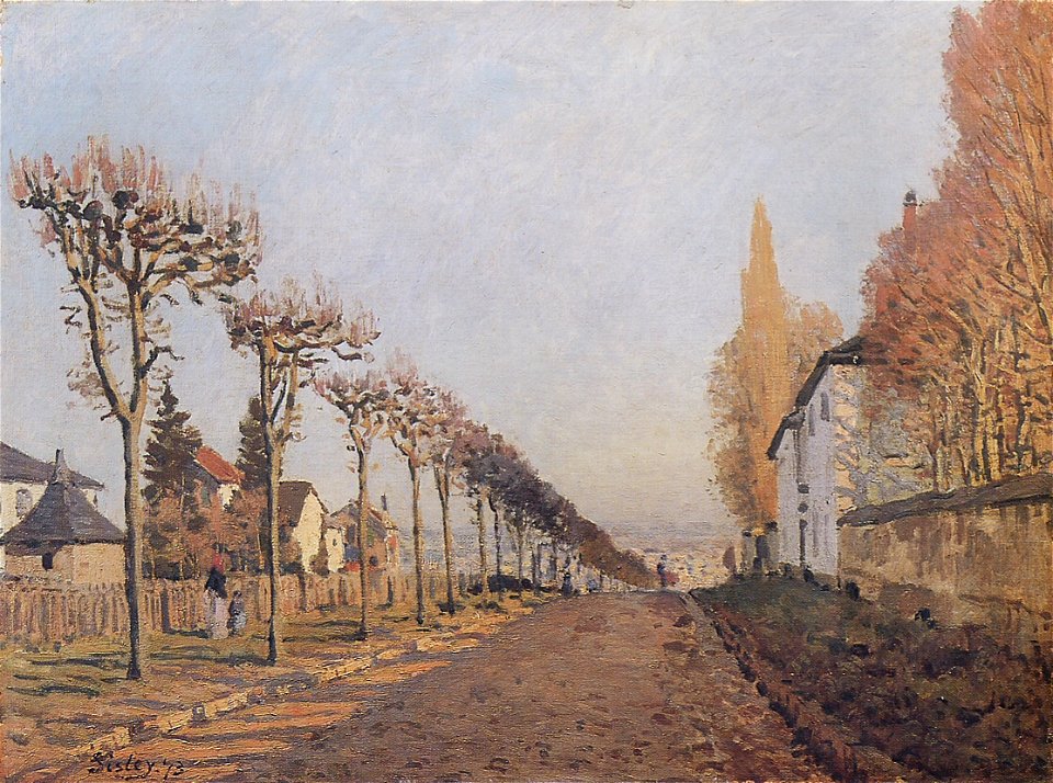 Sisley-Chemin de la Machine Louveciennes
