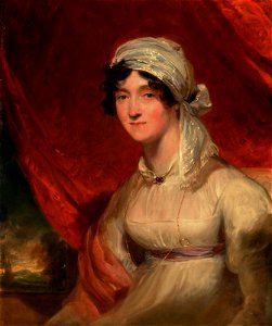 Sir thomas lawrence pra portrait of jean babington half-length seated120120)