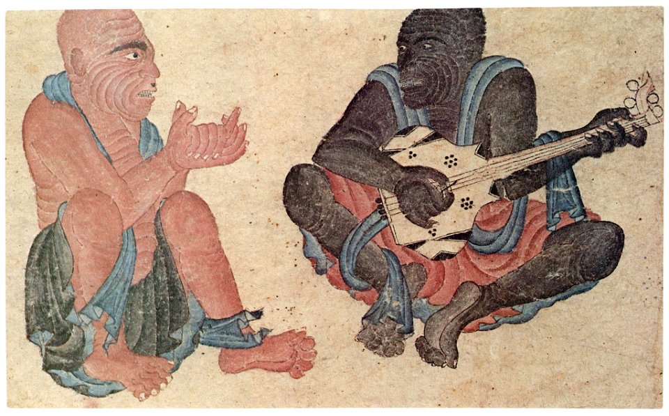 Siyah Qalem - Hazine 2153, s.37b - musician