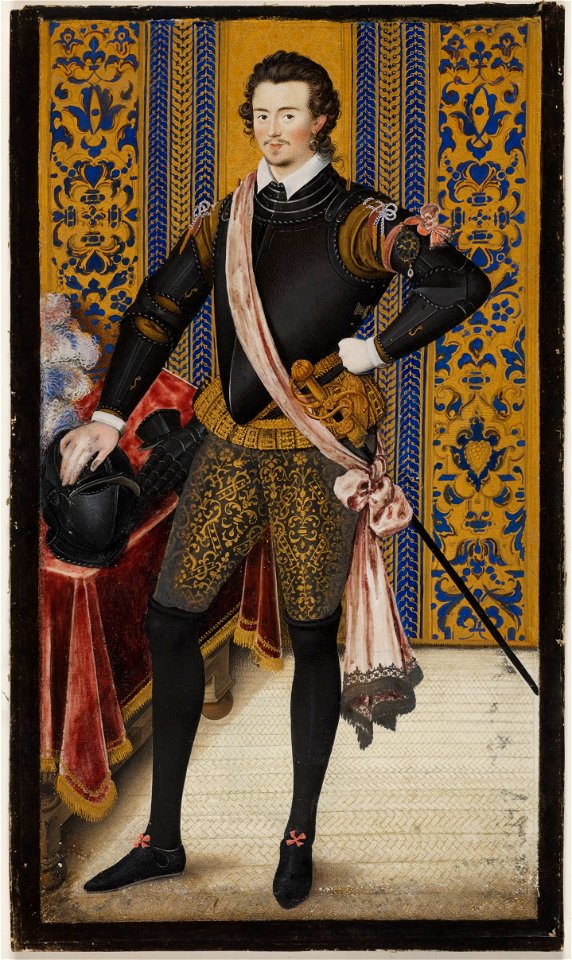 Sir Robert Dudley, Duke of Northumberland (Nicholas Hilliard) - Nationalmuseum - 25634