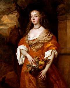 Sir Peter Lely (1618-80) - Jane Needham, Mrs Myddleton (1646-92) - RCIN 401211 - Royal Collection