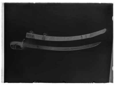 Sjöfficerssabel, Sverige, 1780-tal - Livrustkammaren - 35007-negative