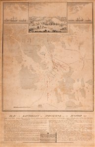 Sjöstrid-Plansch över slaget vid Svensksund 1789 - Sjöhistoriska museet - O 03934