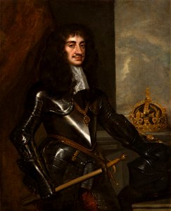 Sir Peter Lely (1618-80) - Charles II (1630-85) - RCIN 401223 - Royal Collection
