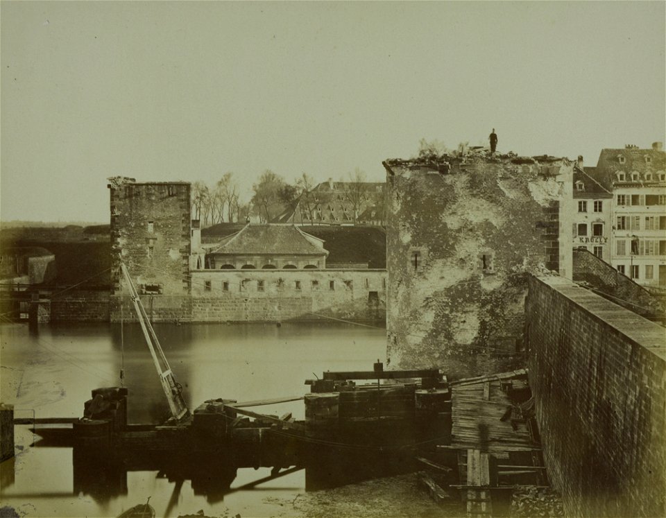 Siège de Strasbourg, 1870, Porte des Pêcheurs