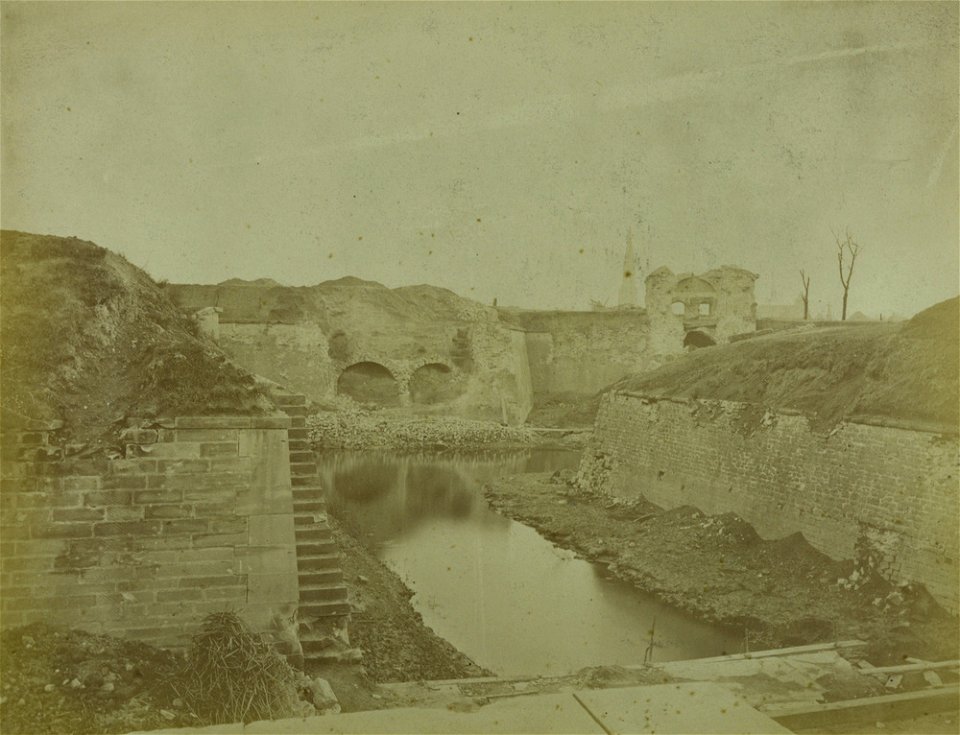 Siège de Strasbourg, 1870, Brêche et Porte de Pierre