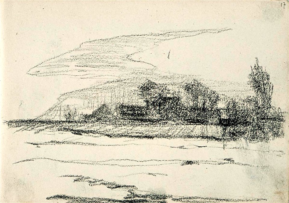 Sketchbook 20, Landscape with Farmhouse by Theo van Doesburg Centraal Museum AB4139-S