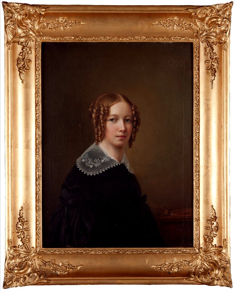 Självporträtt (Sophie Adlersparre) - Nationalmuseum - 174274