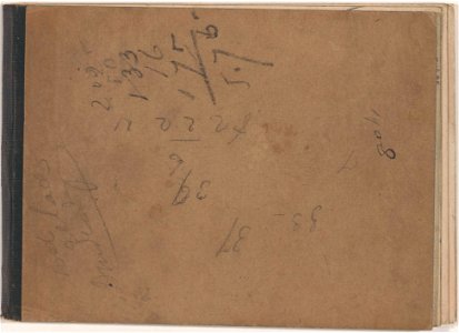 Sketchbook 23 by Theo van Doesburg Centraal Museum AB4116