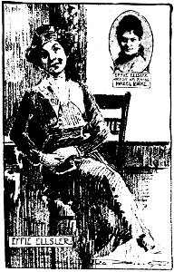 Sketch of actress Effie Ellsler by Marguerite Martyn, 1919