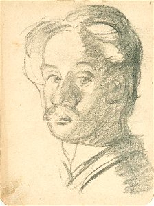Sketchbook 26, Self-Portrait by Theo van Doesburg Centraal Museum AB4118-B