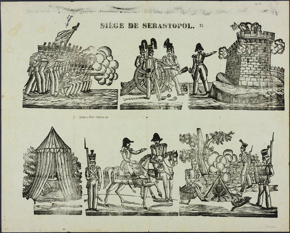 Siège de Sebastopol-Catchpenny print-Borms 0679