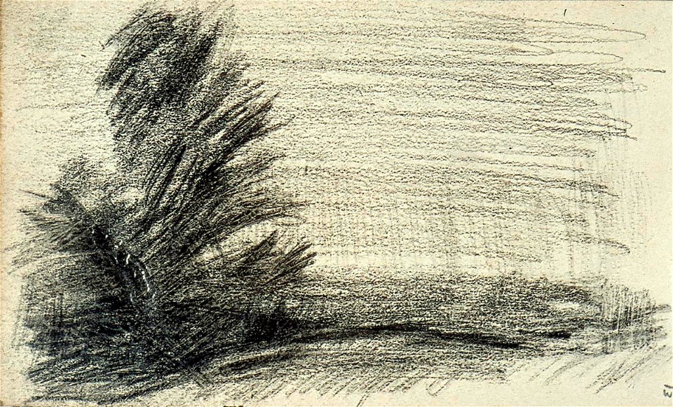Sketchbook 30, Landscape with a Tree by Theo van Doesburg Centraal Museum AB4137-M