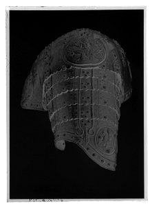 Skenor till tassett, 1600-tal - Livrustkammaren - 69621-negative