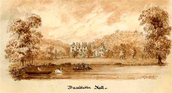 Sketch of Dumbleton Hall