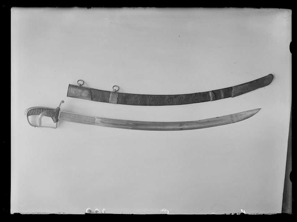 Sjöfficerssabel, Sverige, 1780-tal - Livrustkammaren - 35007