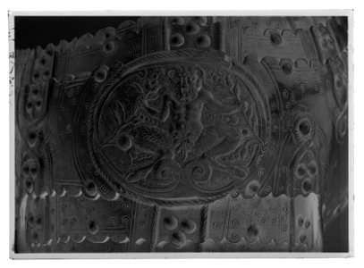 Skenor till tassett, 1600-tal - Livrustkammaren - 35380-negative