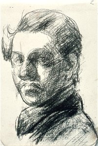 Sketchbook 35, Self-Portrait by Theo van Doesburg Centraal Museum AB4132-B